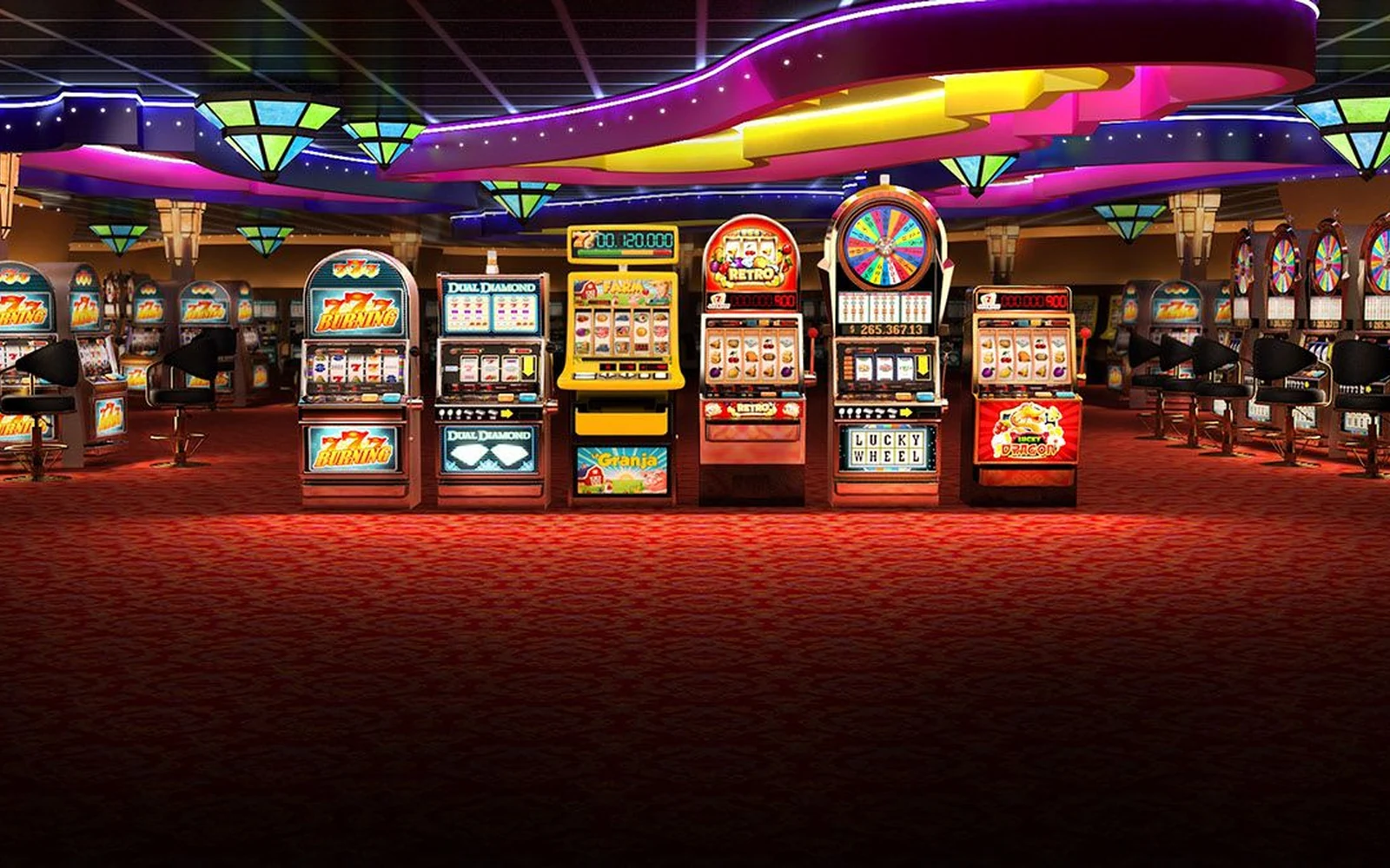 Reels dan simbol permainan slot di MEGA777