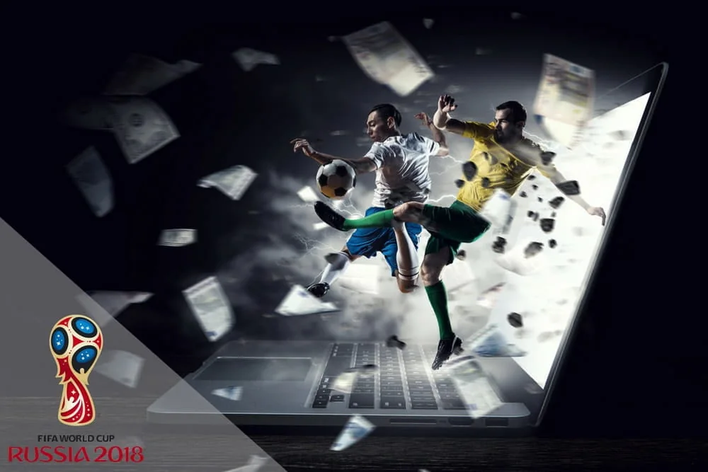 Tampilan suasana olahraga untuk halaman taruhan MEGA777